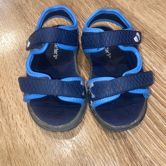 Carters dinosaur sandals size 8c - Picture 2 of 2